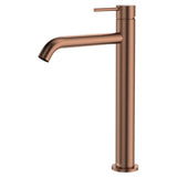 Cobre Basin Mixer Tall - Brushed Copper