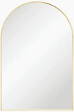 Mirror Arch 600mm- Brushed Gold