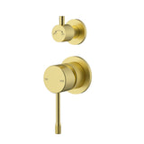 Bronte Shower & Bath Mixer Diverter - Brushed Gold