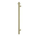 Heated Towel Rail Vertical - Brushed Gold