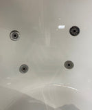 Broadway Alpha B Spa Bath With Non-slip Base & Tiling Bead 1490/1700/1800x750x470mm Rectangula Drop-in Tub Shower Screen Friendly