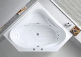 Broadway FS53 1290/1490x640mm Corner Spa Bathtub Acrylic