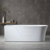 Broadway FS7 1500/1700x780x600mm Back to Wall Spa Bathtub Acrylic Left / Right Corner Available