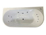 Broadway Mallorca Spa Bath 1500x750 / 1700x800x580mm Back To Wall Tub Variant Colour Available
