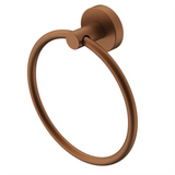 Cobre Towel Ring - Brushed Copper