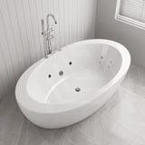 Broadway Aplauso 1930x1100x660mm Oval Acrylic Freestanding Spa Bathtub
