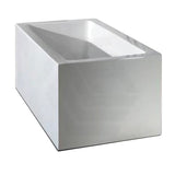 Broadway Ataud 1500/1700x800x600mm Rectangle Acrylic Freestanding Bathtub