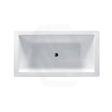 Broadway Ataud 1500/1700x800x600mm Rectangle Acrylic Freestanding Bathtub