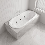 Broadway Florentine Spa Bath 1485/1640mm Oval Drop-in Tub
