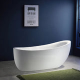 Broadway FS21 1800x900x800mm Oval Acrylic Freestanding Bathtub