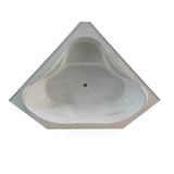 Broadway FS53 1290/1490x640mm Corner Bathtub Acrylic
