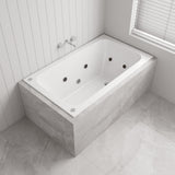 Broadway Grandisimo Spa Bath 1400x820x520mm Rectangula Drop-in Tub