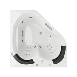 Sapphira Spa Bathtub 1500x1500x600mm Corner Drop-in Tub with Jets