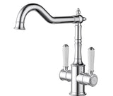 Birmingham Dual Kitchen Sink Mixer - Chrome