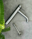 Coral II Basin Mixer Tall - Gunmetal