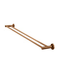 Cobre Double Towel Rail 600mm - Brushed Copper