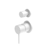 Penelle Shower & Bath Mixer Diverter - Matt White