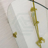 900/1000x2200mm Arch Frameless Shower Screen Fixed Panel Tempered Glass Variant Colour