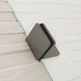 900/1000x2200mm Arch Frameless Shower Screen Fixed Panel Tempered Glass Variant Colour