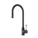 Birmingham Deluxe Pull Out Sink Mixer - Matt Black