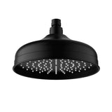 Birmingham Shower Head 200mm - Matt Black
