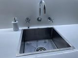 Moderno Wall Top Assembles - Chrome