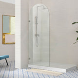 900/1000x2200mm Arch Frameless Shower Screen Fixed Panel Tempered Glass Variant Colour