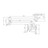 Birmingham Pot Filler - Brushed Nickel