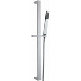 Cube Shower Rail - Chrome