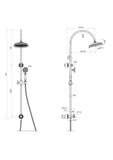 Birmingham Classical Combo Shower Set - Chrome