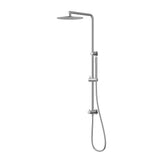 Coral Slimline Combo Shower Set - Brushed Nickel