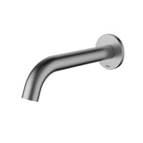 Coral Curved Wall Spout - Brushed Nickel