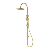 Amalfi Gooseneck Combo Shower Set - Brushed Gold