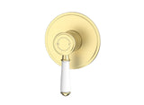 Birmingham Classical Shower & Bath Mixer  - Brushed Gold
