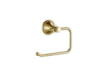 Birmingham Round Toilet Paper Holder - Brushed Gold