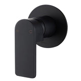 Flores Shower & Bath Mixer - Matt Black