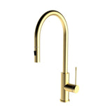 Pacifica II Kitchen Pull-out Sink Mixer - Brushed Gold